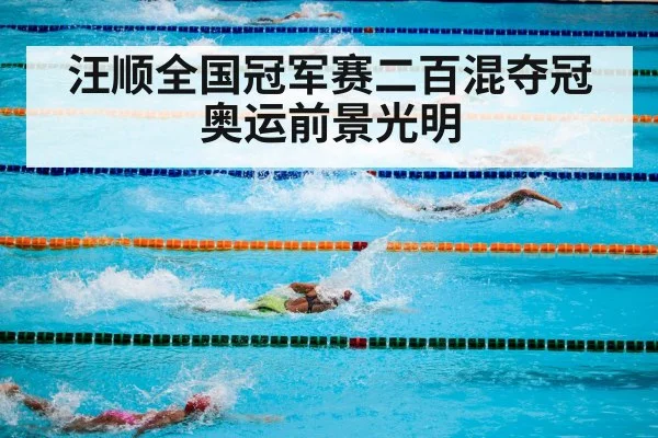 汪顺全国冠军赛二百混夺冠奥运前景光明